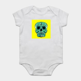 Candy skull 4 Baby Bodysuit